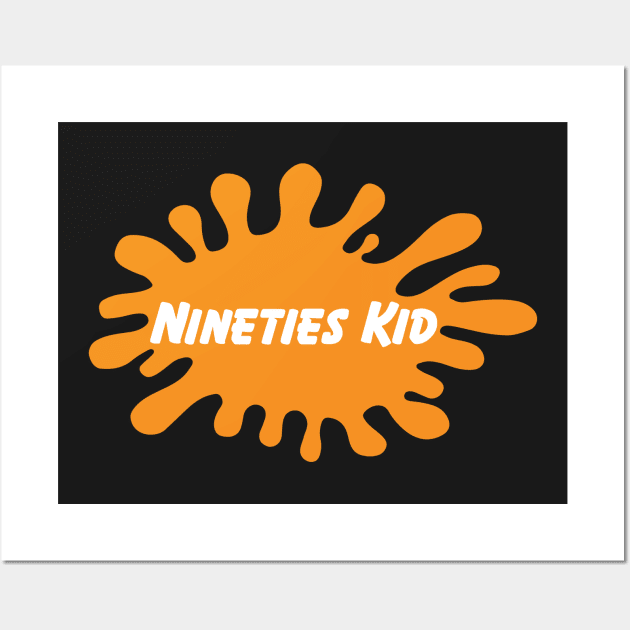 90s Kid - Nineties Kids TV Wall Art by RetroReview